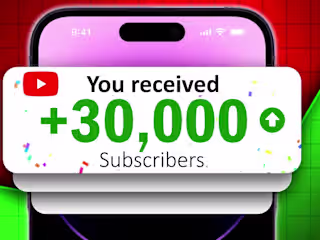 Design and Development of YouTube Subscriber Milestone Graphic