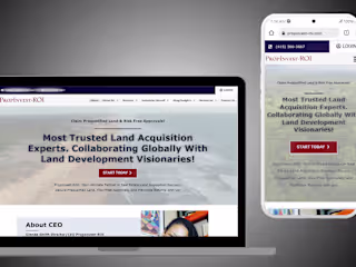 Optimized Website Development for Real Estate Land Acquisition