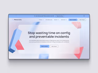 Webflow Development for Resourcely