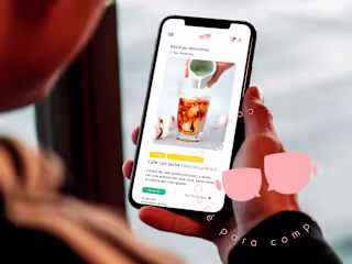 Dos tazas café | App design