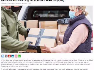 A Blog Post on Best Parcel Forwarding Services