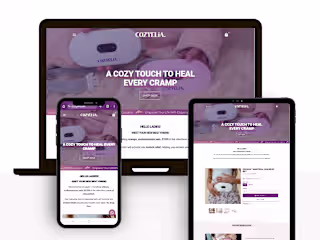 Cozyelia | Shopify Website Design & Full Brand Identity
