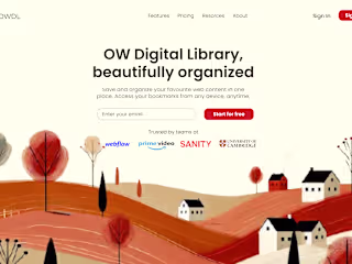 Website Design for a Digital Library