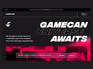 Gamecan — Web Design :: Behance