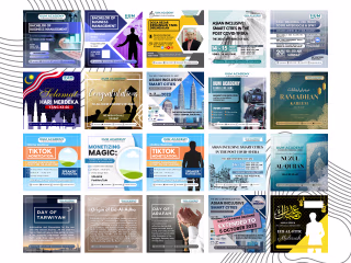 Social media promotional material