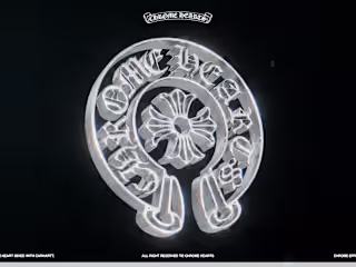 "Chrome Hearts" Logo animation
