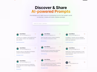 Promptopia - AI prompt sharing