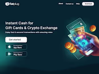 Fiat Plug App Landing Page