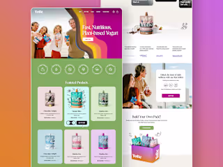 🍎 Nutritious and Plant-based Food Website Design