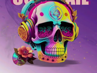 Poster for dj and cocktail party 