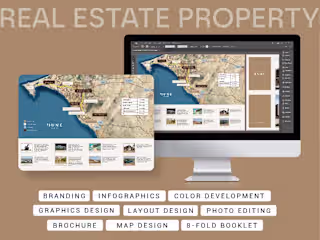 Branded Brochure Design for a Luxury Real Estate Property