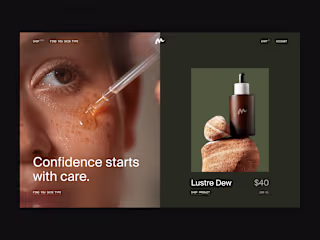 Lum ✕ Skin care [Website]