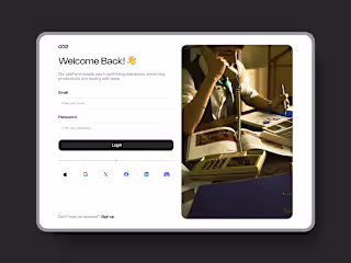 Registration UI