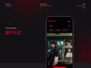 Netflix Merchandise app | Case Study :: Behance