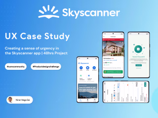 Creating a sense of urgency | Skyscanner app | Product Design