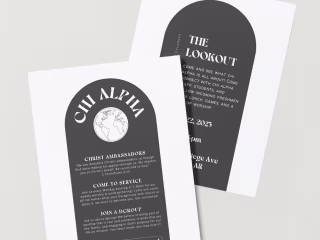 "The Lookout" Event Flyer