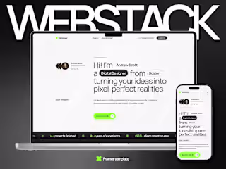 Framer Portfolio Website