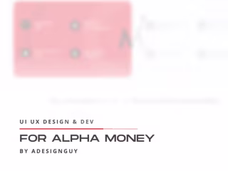 Alpha Money