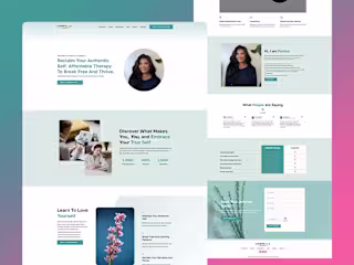 Consultancy Website Design For Umbrella Therapy | Ashiqurtech