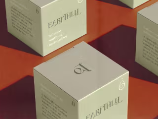 Brand Identity and social media content for Earthly