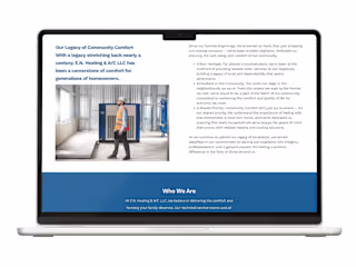 HubSpot CMS Website Design for E.N Heating and Cooling