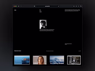 Premium Portfolio Template Design