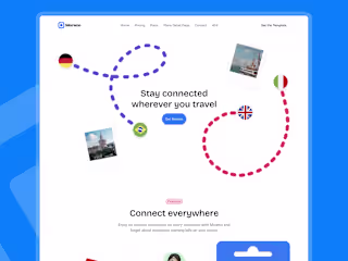 Moreno Framer Template