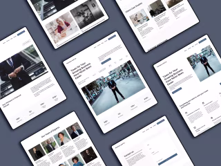 Certified Public Accountant (CPA) Professional Website Design