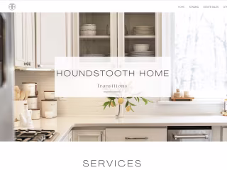 Wix Website Design + Development | Houndstooth Home Transitions