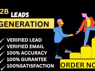 I will generate b2b lead generation linkedin lead building emai…