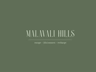 BRANDING & VISUAL IDENTITY | Malavali Hills on Behance