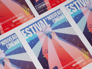 Estival du Nouveau cinéma 2021 on Behance