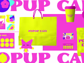 Branding for POPUP CAFE