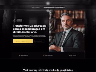Almeida & Carvalho Advocacy // Landing Page