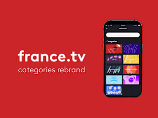 France.tv | Rebrand category system :: Behance