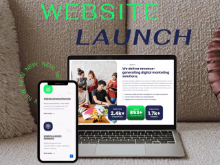 Services website for an agency 