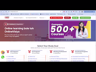 Marketplace | Online universitites & course + Compare Web Portal