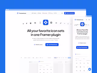 FramerIcons - Framer design + development