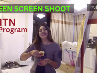 vlog 03# | විනූ මෙච්චර කන්නේ කොහොමද? | Green Screen Shoot | ITN…