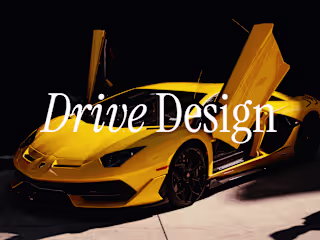 DRIVE | Framer Landing Page Concept