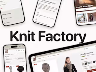 Knit Factory E-commerce Redesign