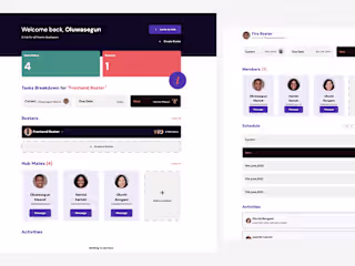 Knextt : A roster scheduling mobile and web application