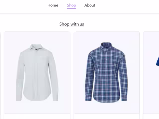 E-app - home Page