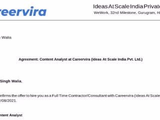 Careervira-Content Analyst[4Months]