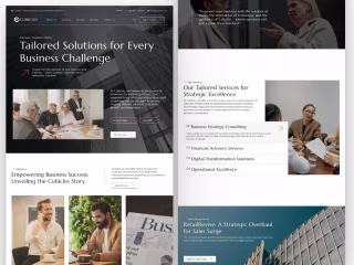 Cubicles - Business and Consulting Website