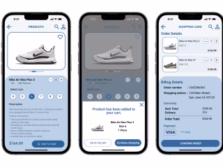 Online Store Mobil UI
