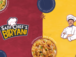 Saju Chef's Biryani | Brand Visual Identity & Packaging