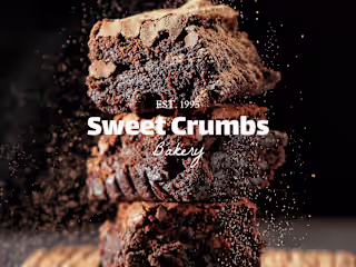 Sweet Crumbs Bakery - Branding and Web design