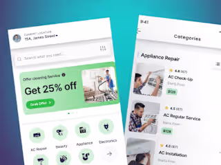 House Expert hiring app design