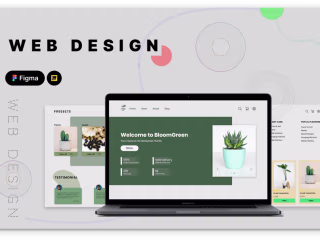 Website Design - BloomsGreen
